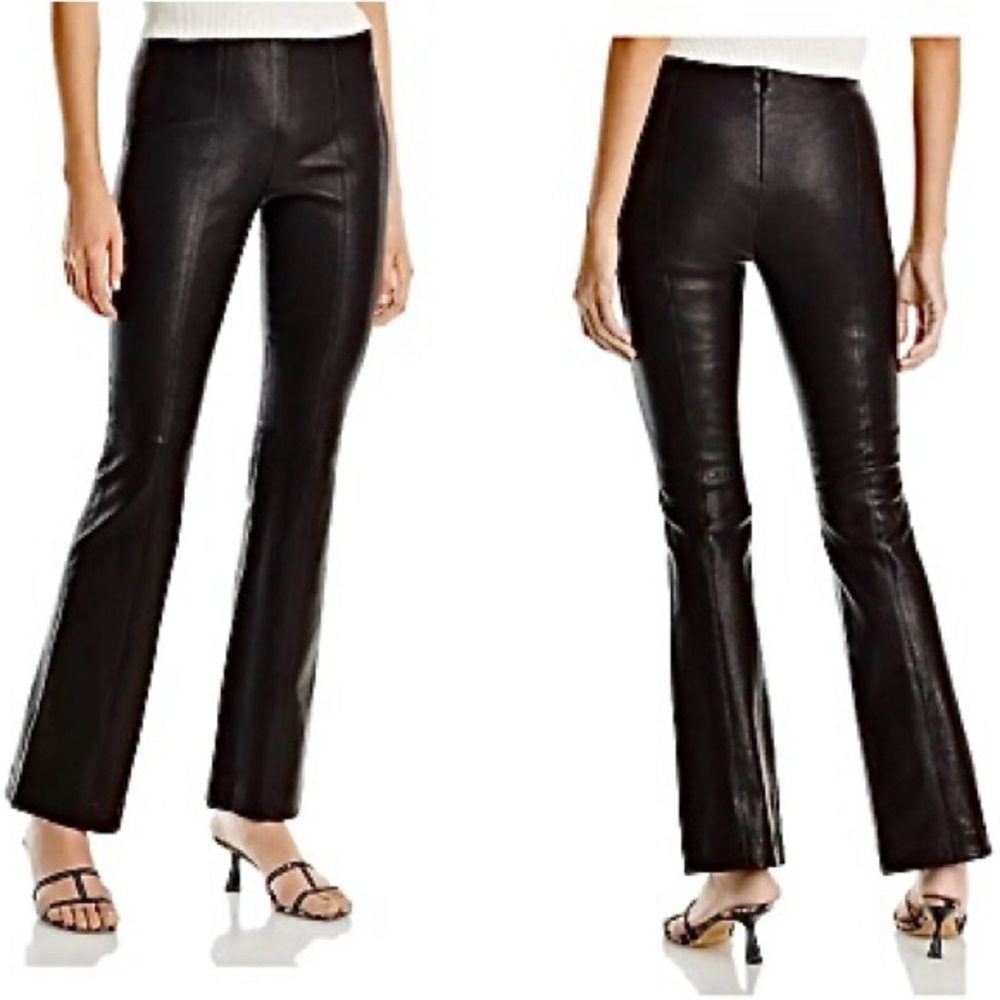 Rag & Bone Simone Lamb Leather Pants